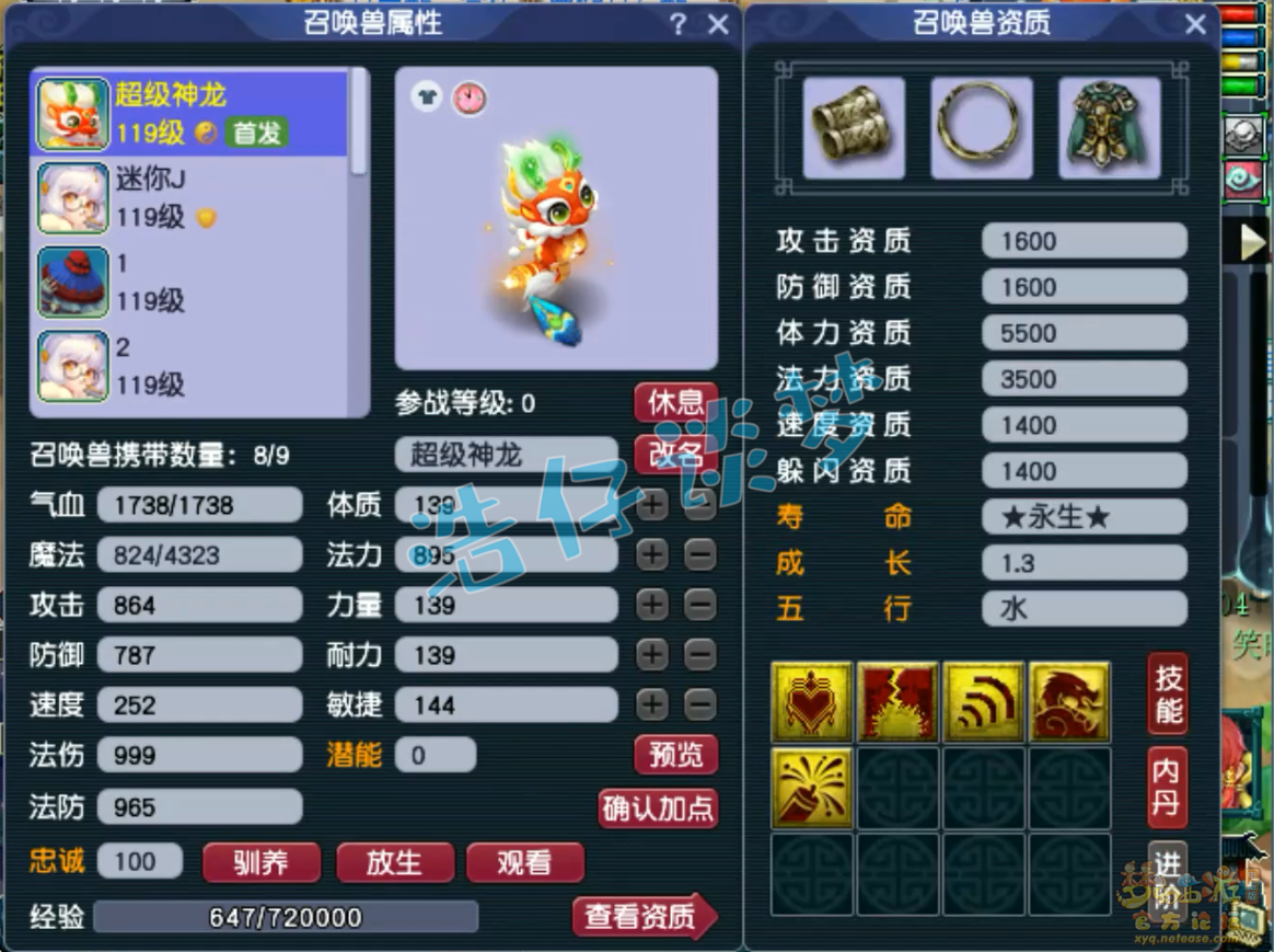 梦幻西游109级大唐官府百套装备装备展示图