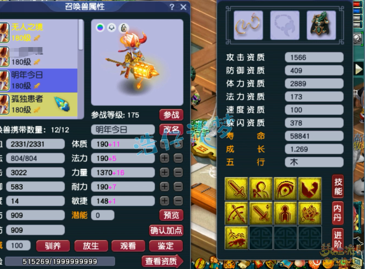 梦幻西游魔王寨175装备展示图