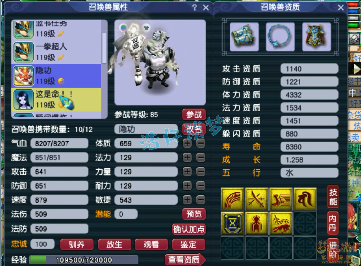 梦幻西游百套化生寺109级装备展示图