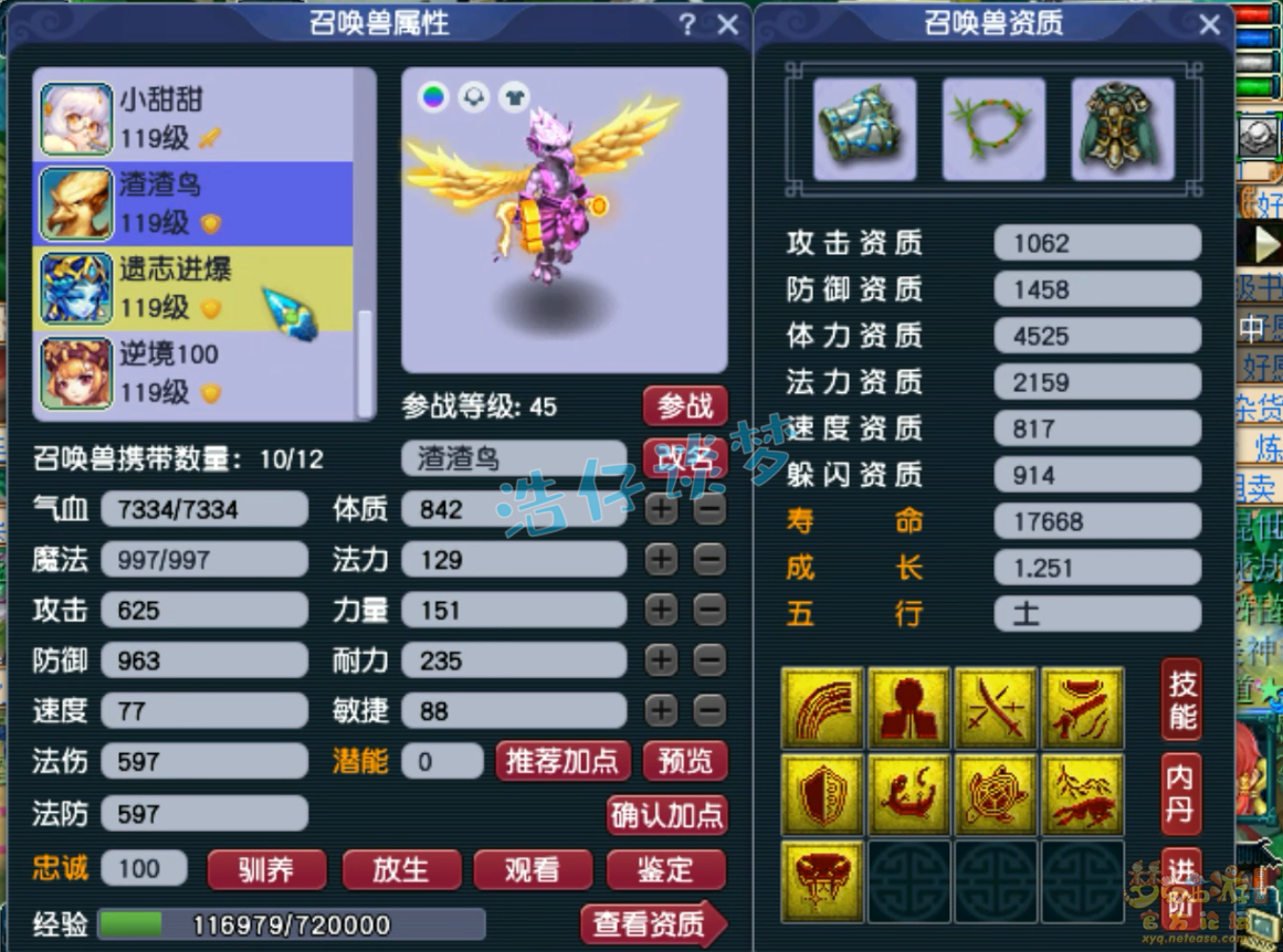 梦幻西游百套化生寺109级装备展示图