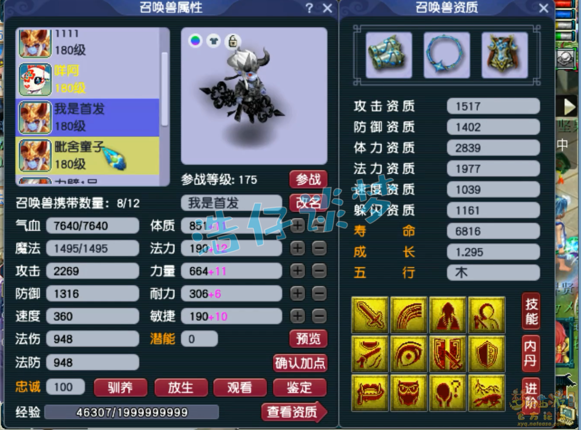 梦幻西游175龙宫PK装备展示图