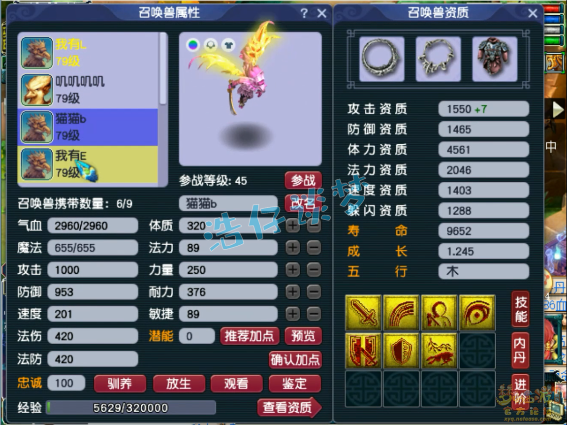 梦幻西游69花果山任务装备展示图