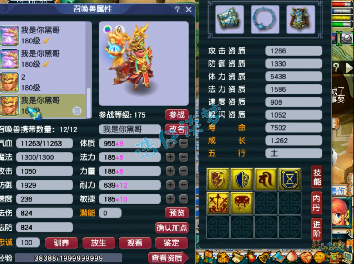 梦幻西游175级大唐装备展示图