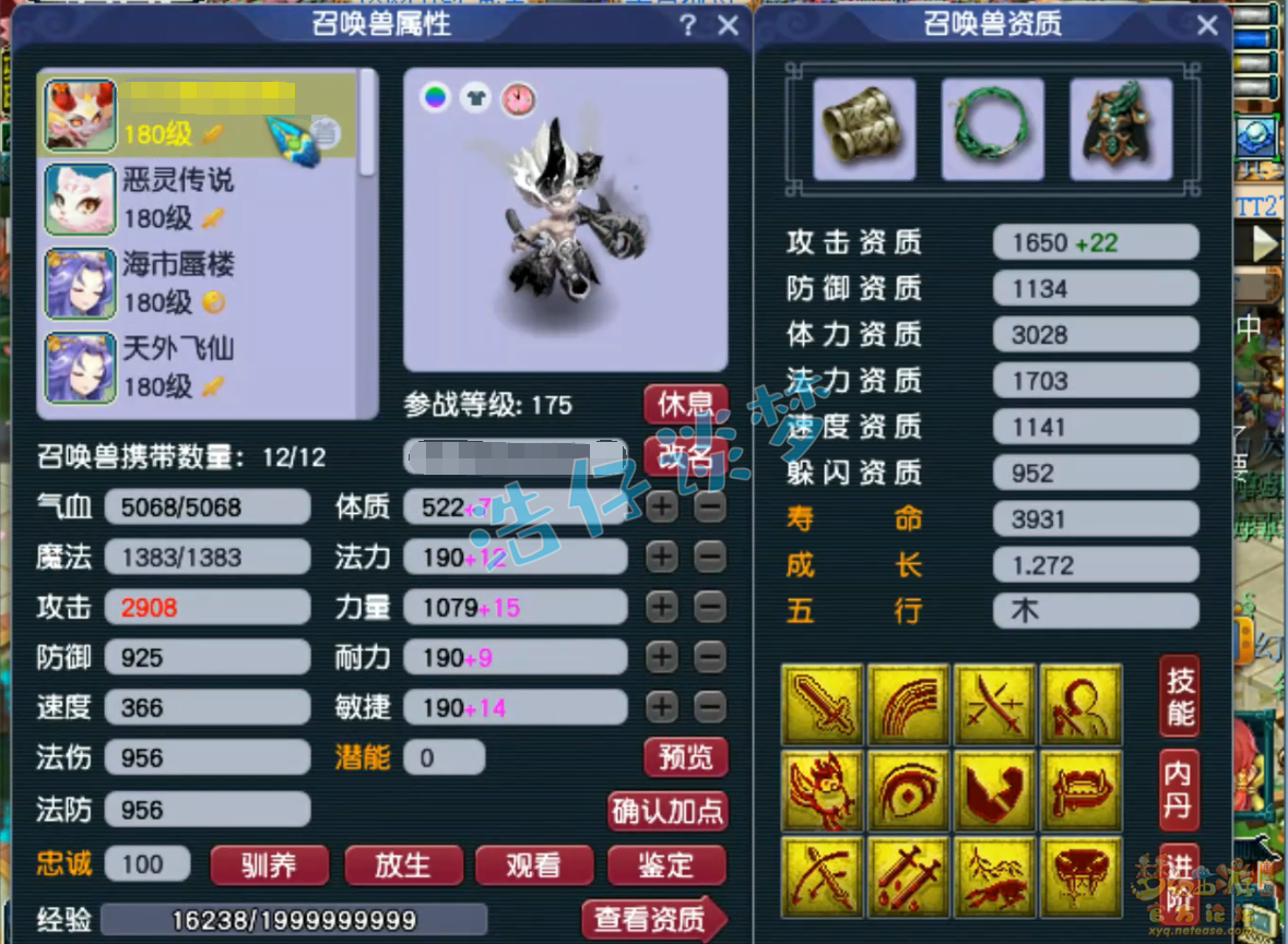 梦幻西游三攻化生寺装备展示图175级