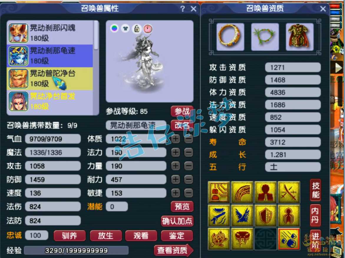 梦幻西游175级普陀山装备展示图