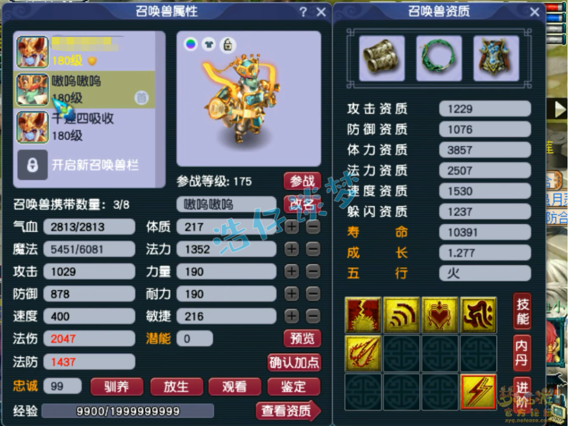 梦幻西游175帮战神木林装备展示图