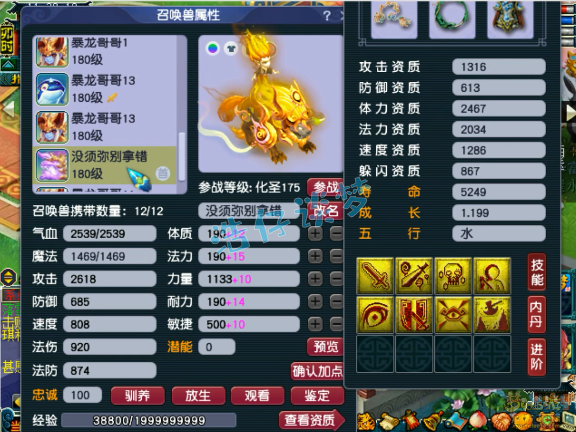 梦幻西游单挑魔方寸山装备展示图175级