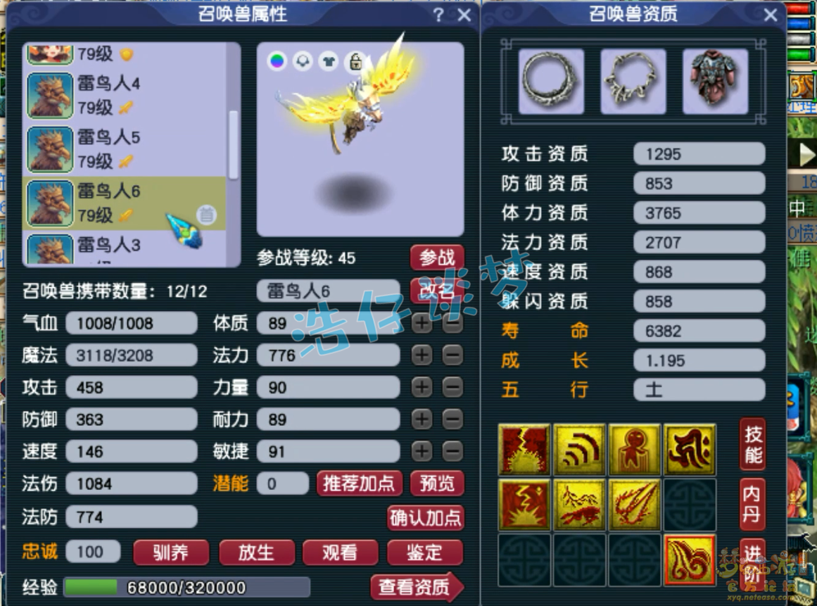 梦幻西游固伤普陀山装备展示图69级