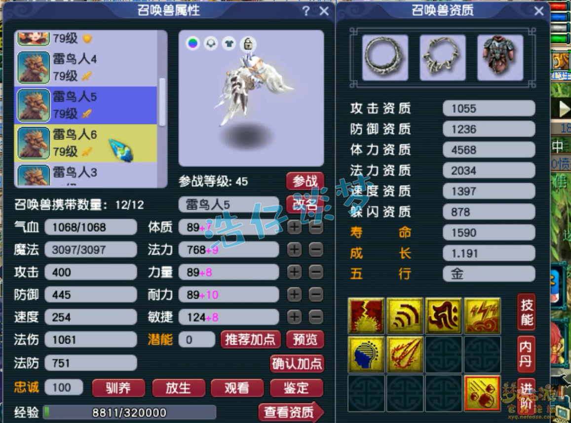 梦幻西游固伤普陀山装备展示图69级