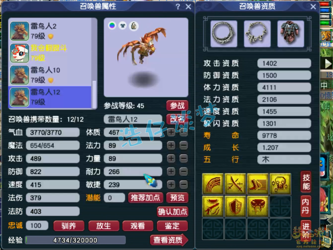 梦幻西游固伤普陀山装备展示图69级