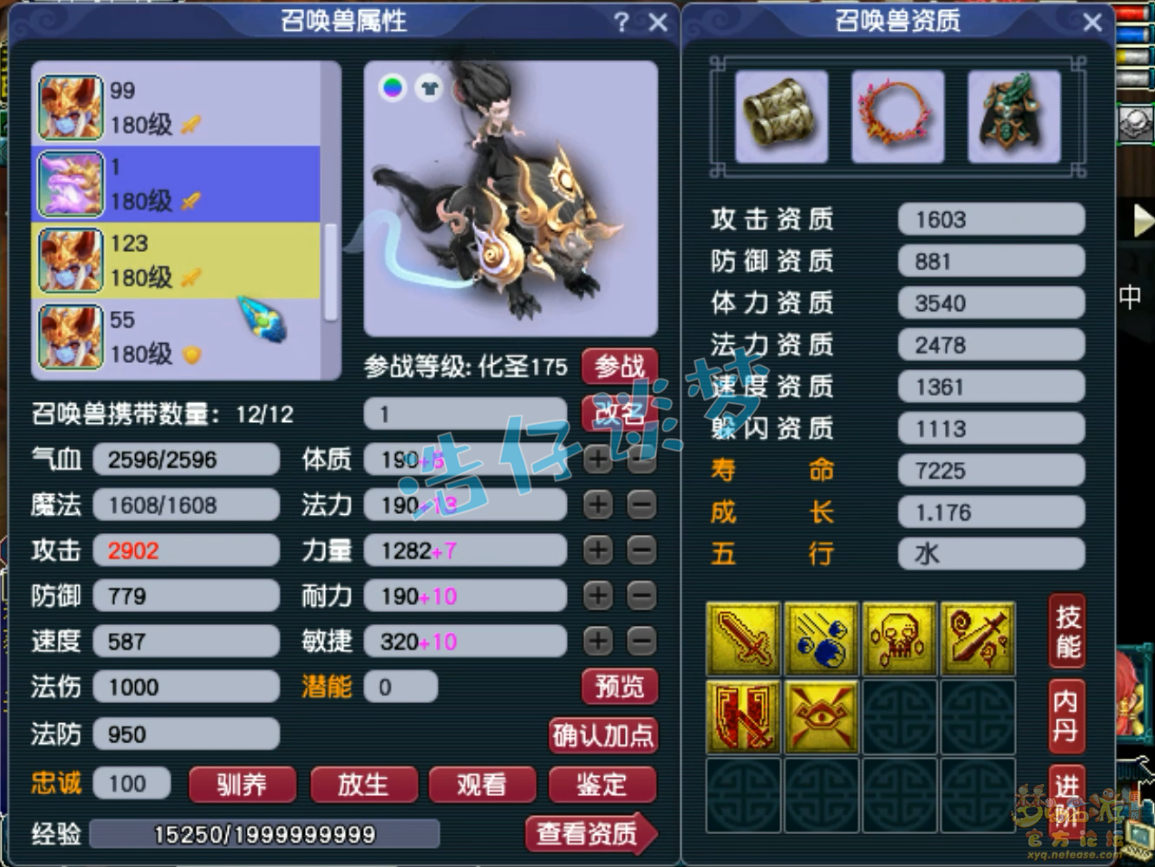 梦幻西游咒师普陀山装备展示图175级