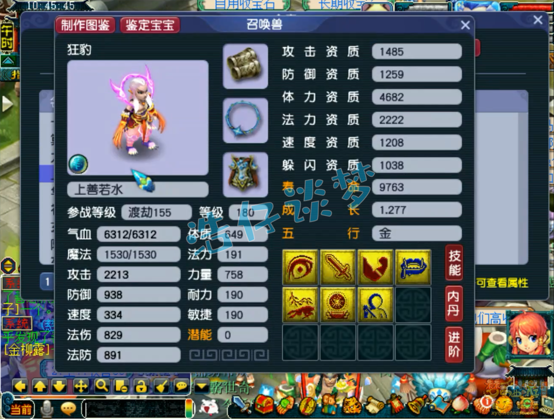 梦幻西游175级帮战无底洞装备展示图