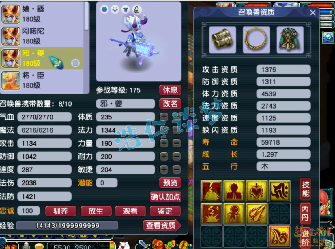 梦幻西游魔王寨帮战175级装备展示图