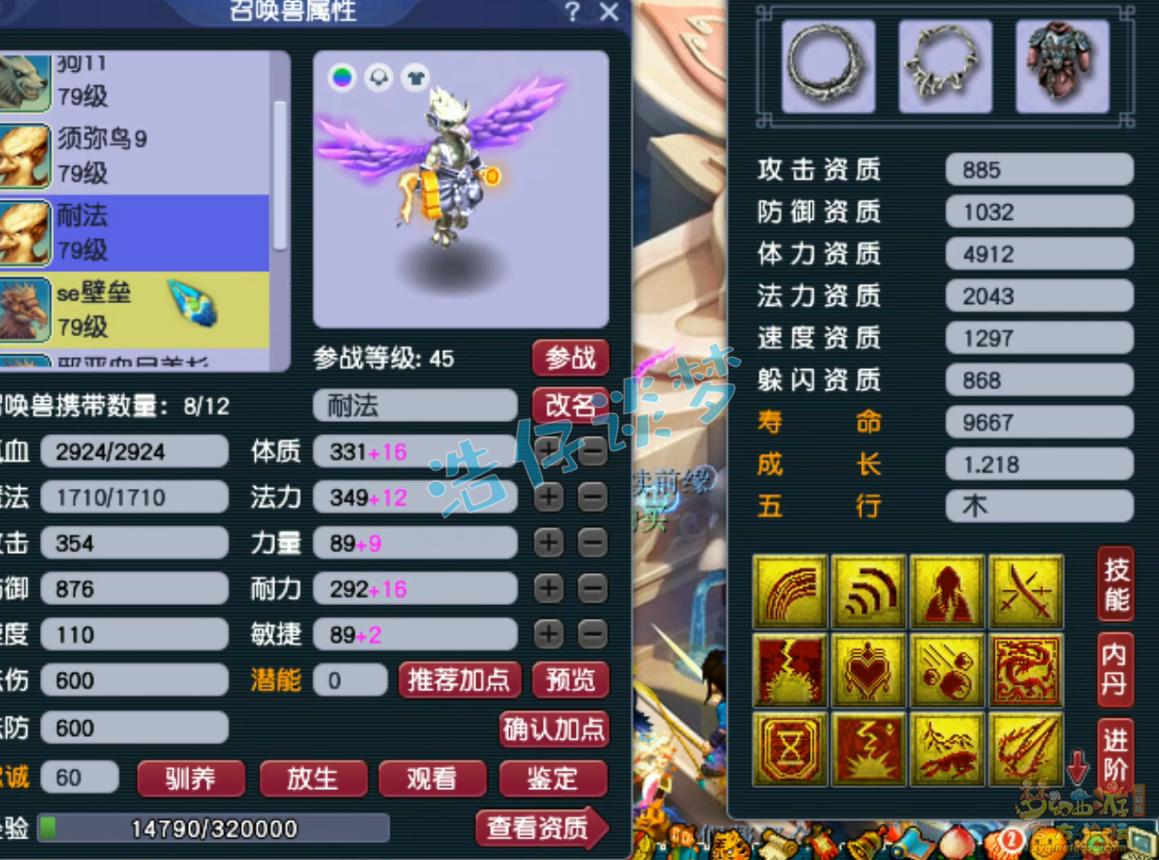 梦幻西游69天机城装备展示图