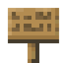 我的世界橡木告示牌怎么合成