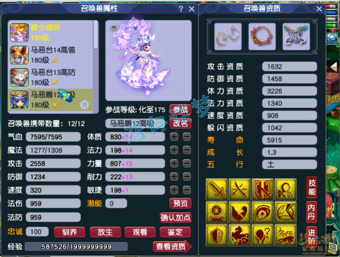 梦幻西游服战175级神木林装备展示图