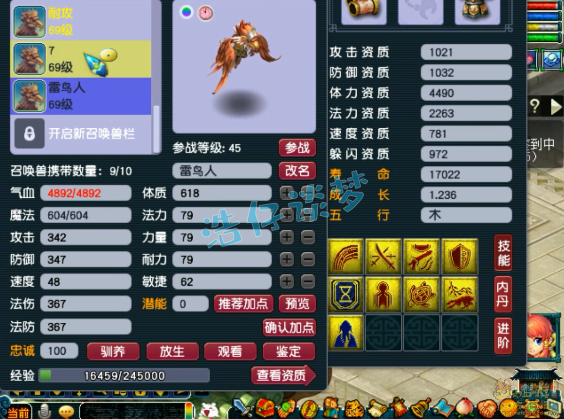 梦幻西游天宫装备展示图59级