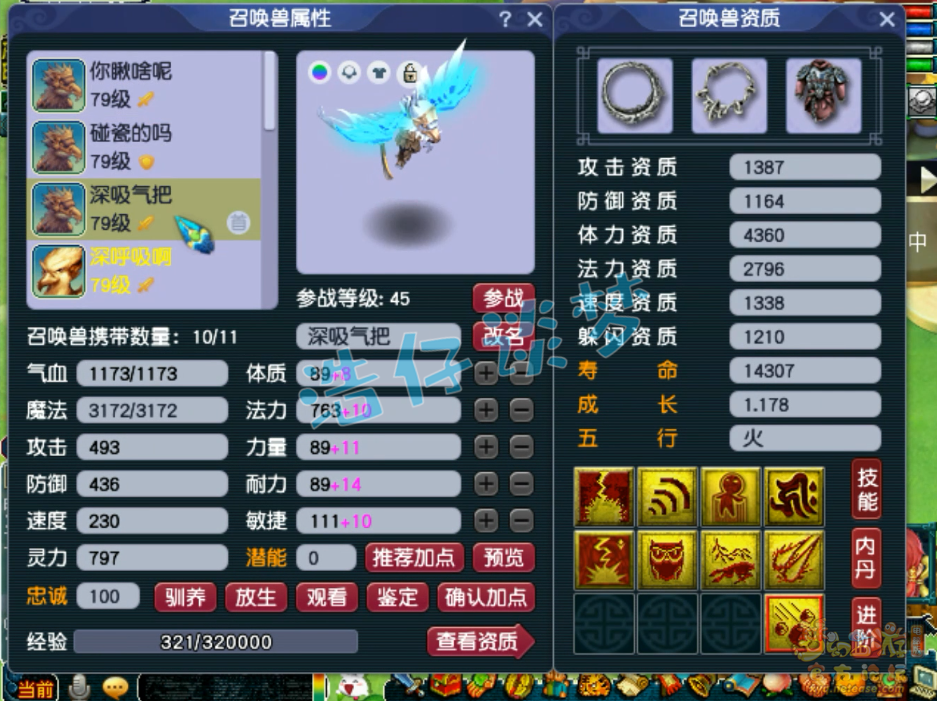 梦幻西游69级大唐装备展示图