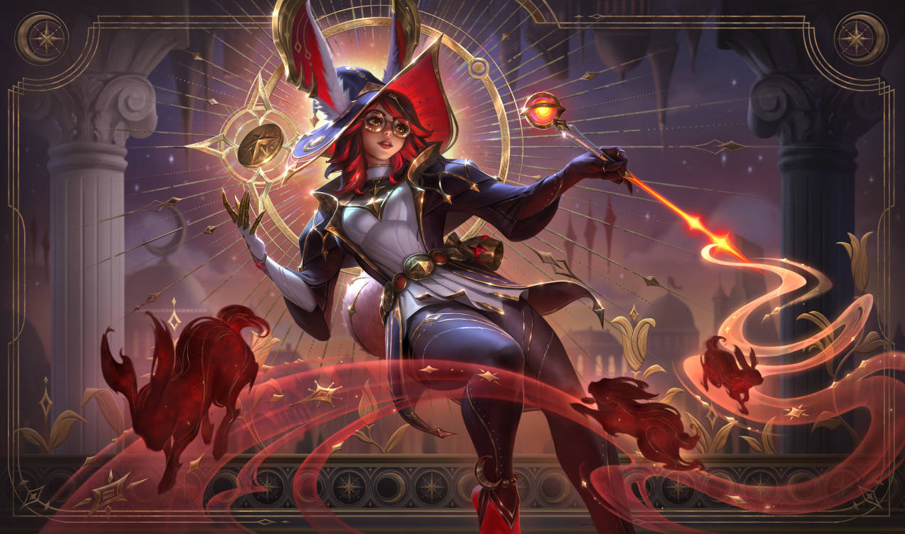 LOL命运之子阿萝拉皮肤效果预览