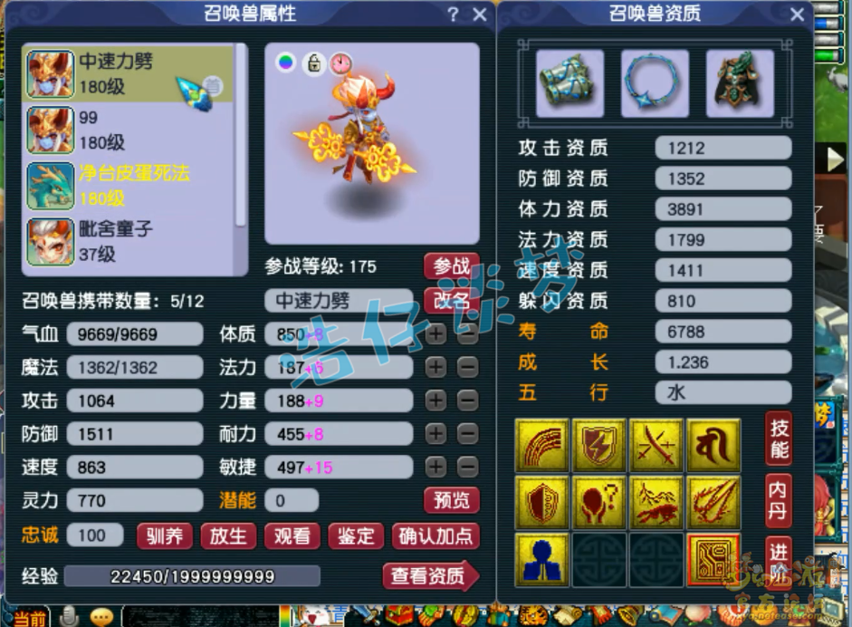 梦幻西游175级单挑魔方寸山装备展示图