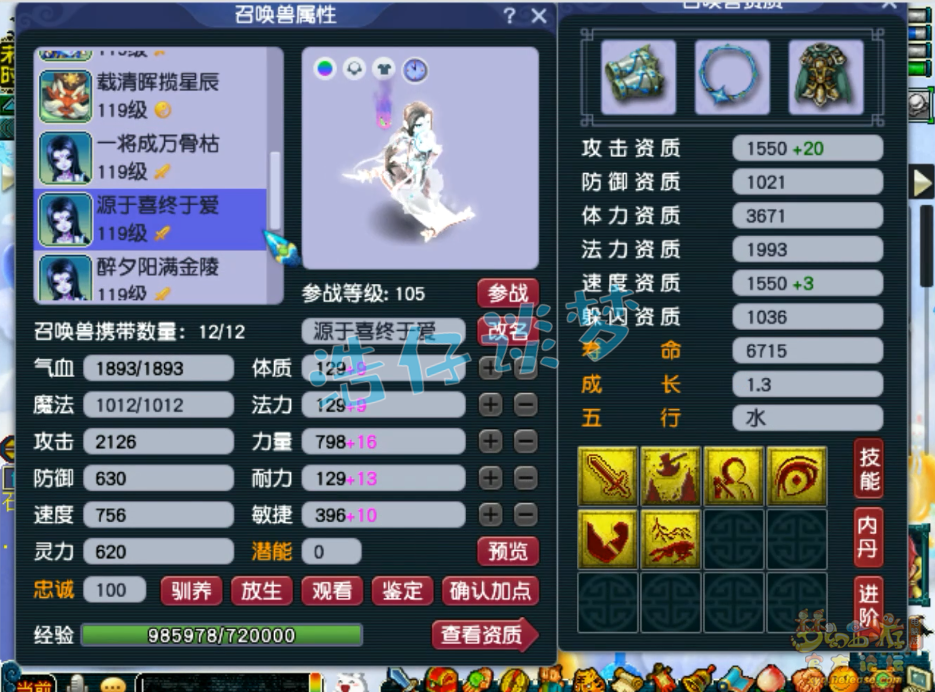 梦幻西游百套化生寺装备展示图109级