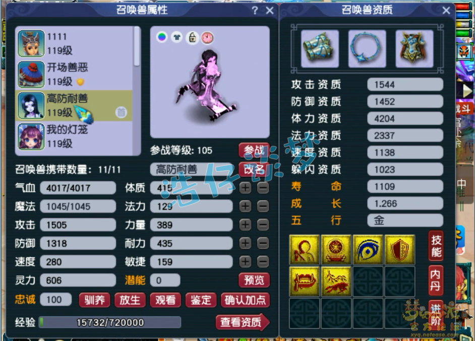 梦幻西游百套花果山装备展示图109级