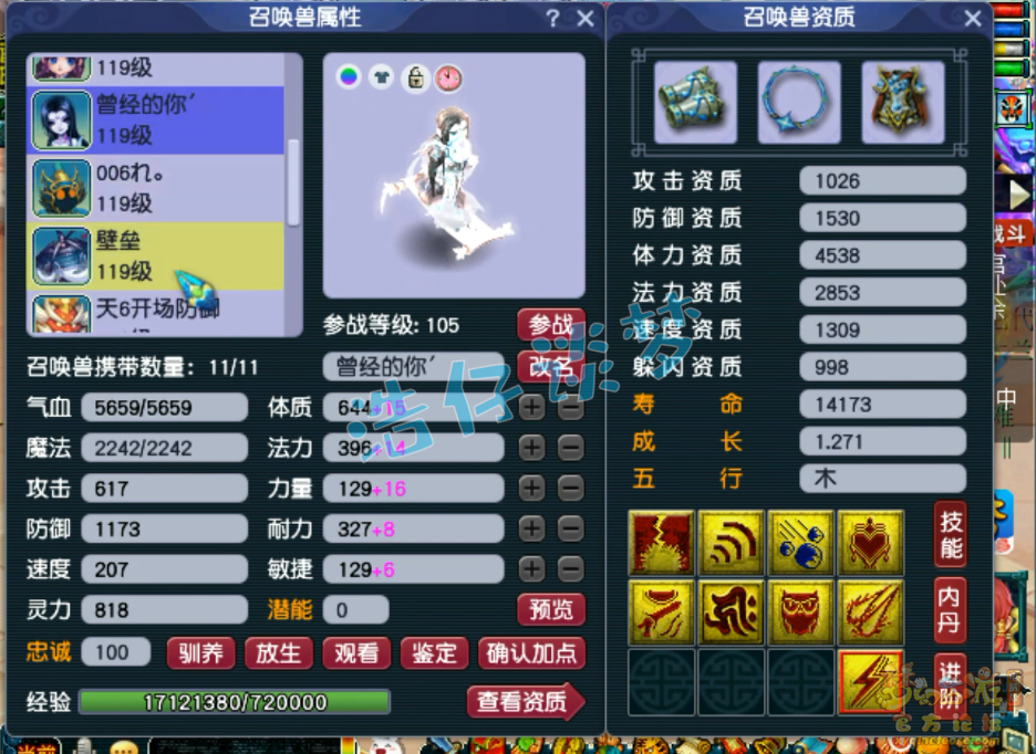 梦幻西游百套花果山装备展示图109级