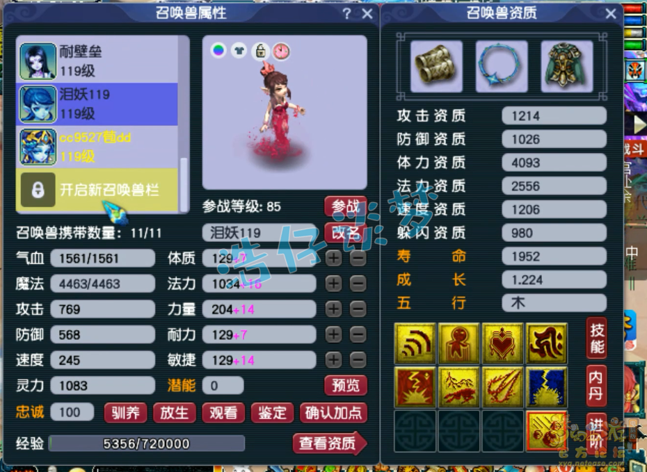 梦幻西游百套花果山装备展示图109级