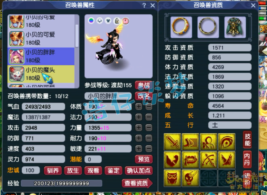 梦幻西游175帮战无底洞装备展示图