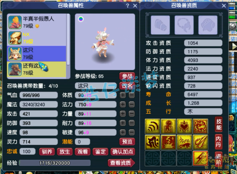 梦幻西游女儿村装备展示图69级