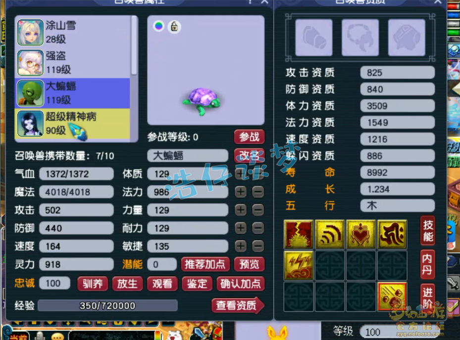 梦幻西游109神木林装备展示图