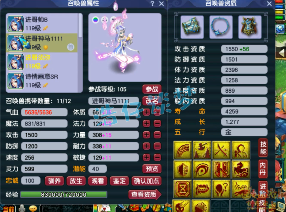 梦幻西游花果山装备展示图109级