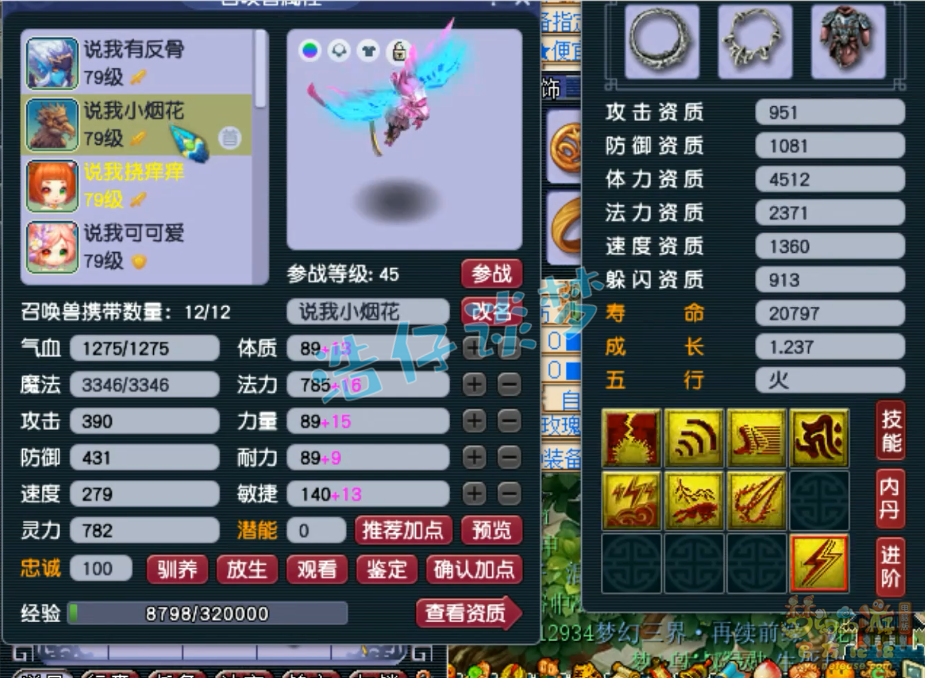 梦幻西游69单挑魔方寸山装备展示图