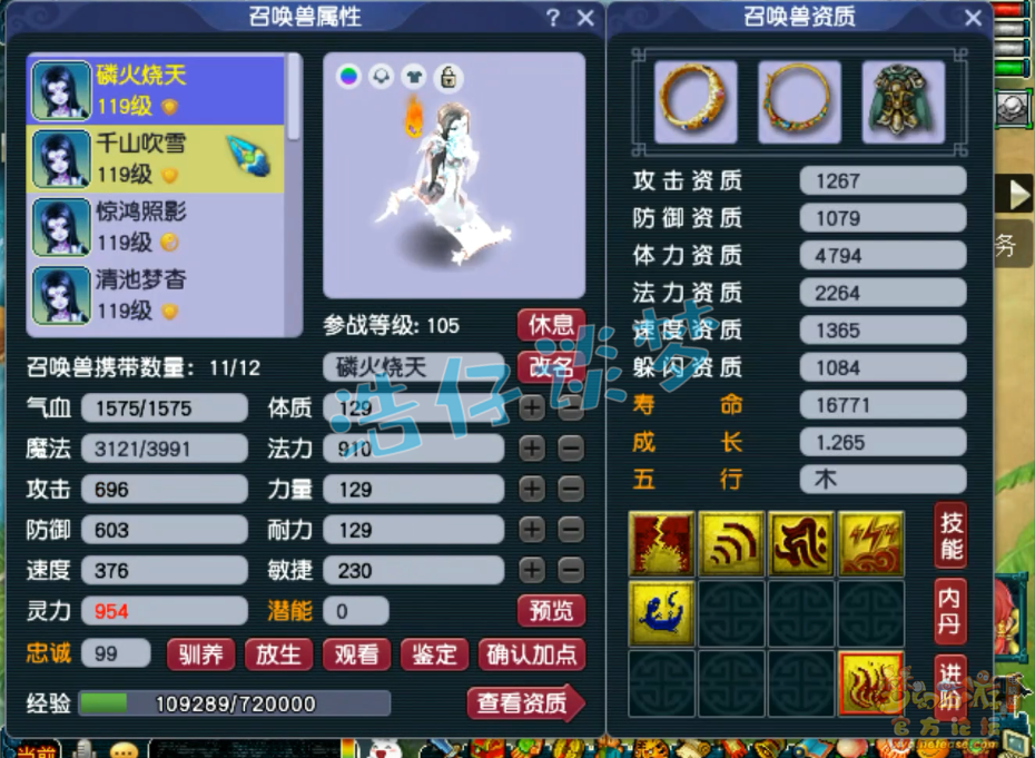 梦幻西游109级五庄观百套装备展示图