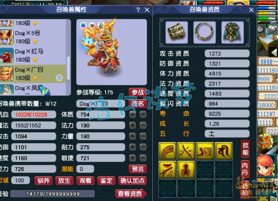 梦幻西游大唐装备展示图175级