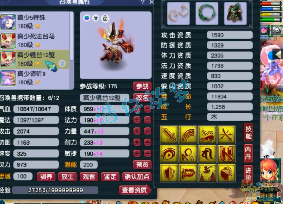 梦幻西游服战175五庄观装备展示图