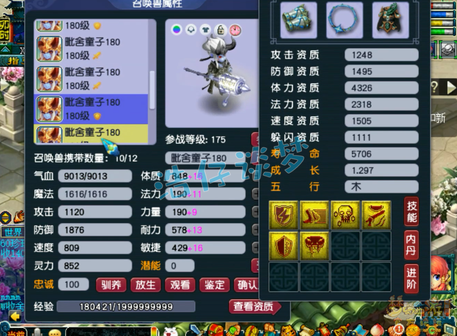 梦幻西游帮战175级龙宫装备展示图