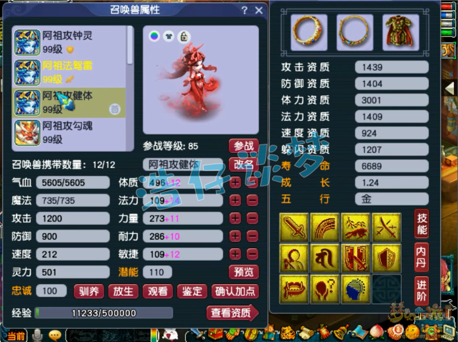 梦幻西游凌波城89级装备展示图