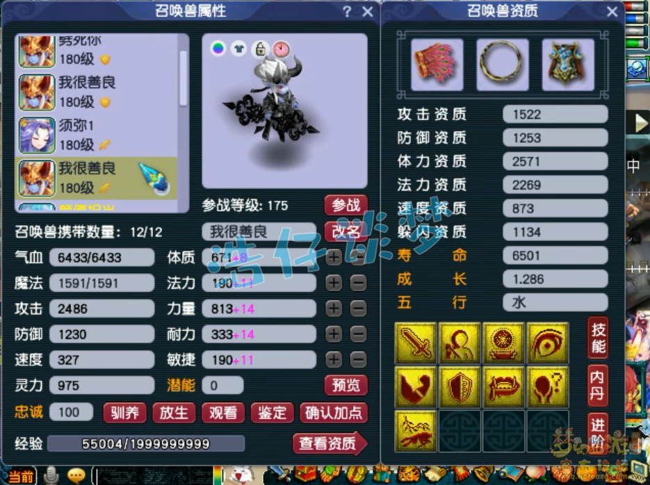 梦幻西游大唐服战装备展示图175级