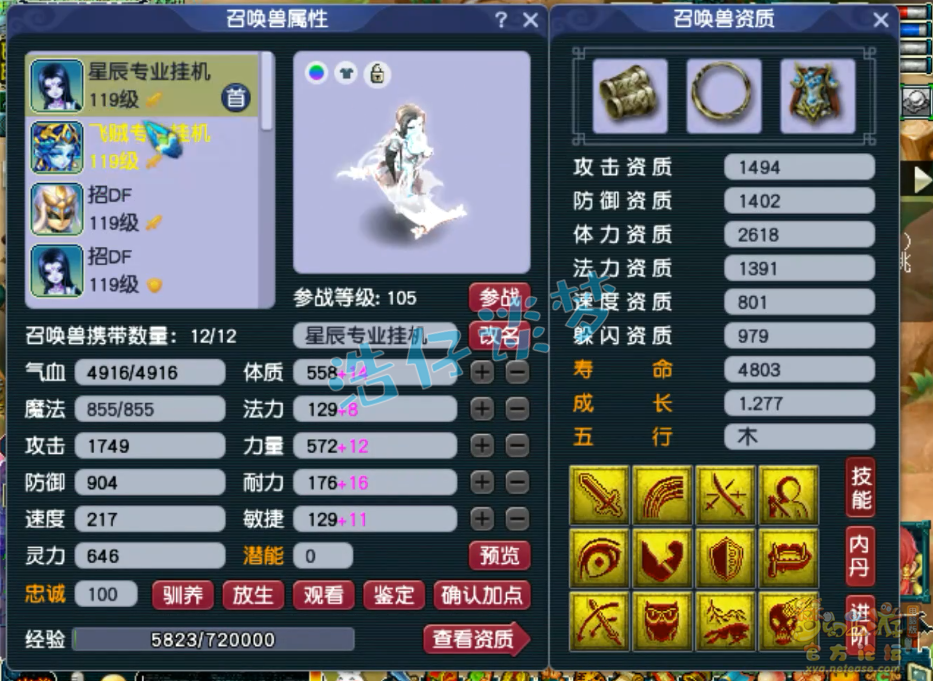 梦幻西游109级虎贲大唐装备展示图