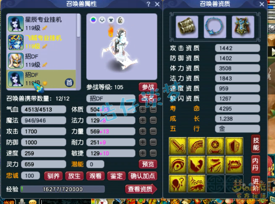 梦幻西游109级虎贲大唐装备展示图