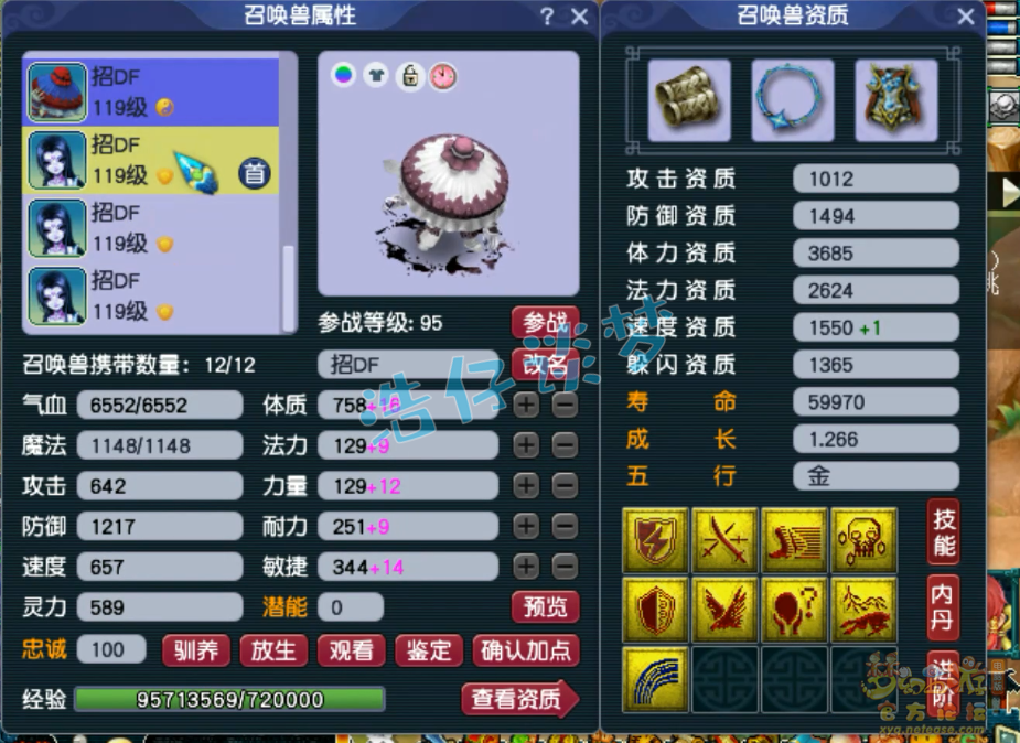 梦幻西游109级虎贲大唐装备展示图