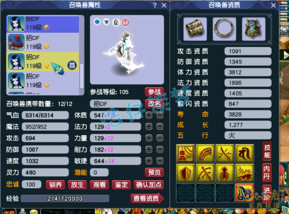 梦幻西游109级虎贲大唐装备展示图