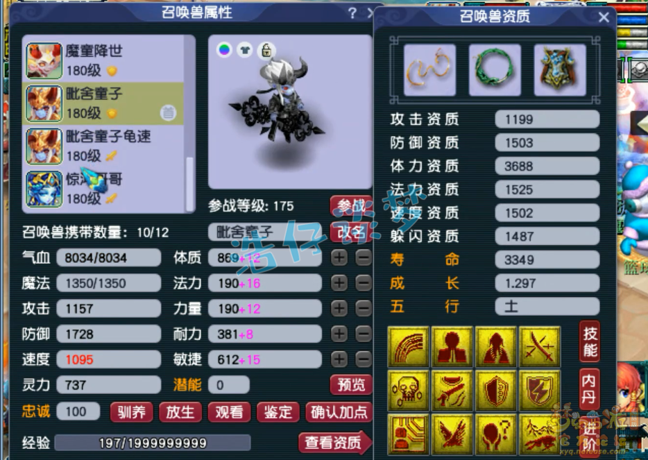 梦幻西游175服战花果山装备展示图