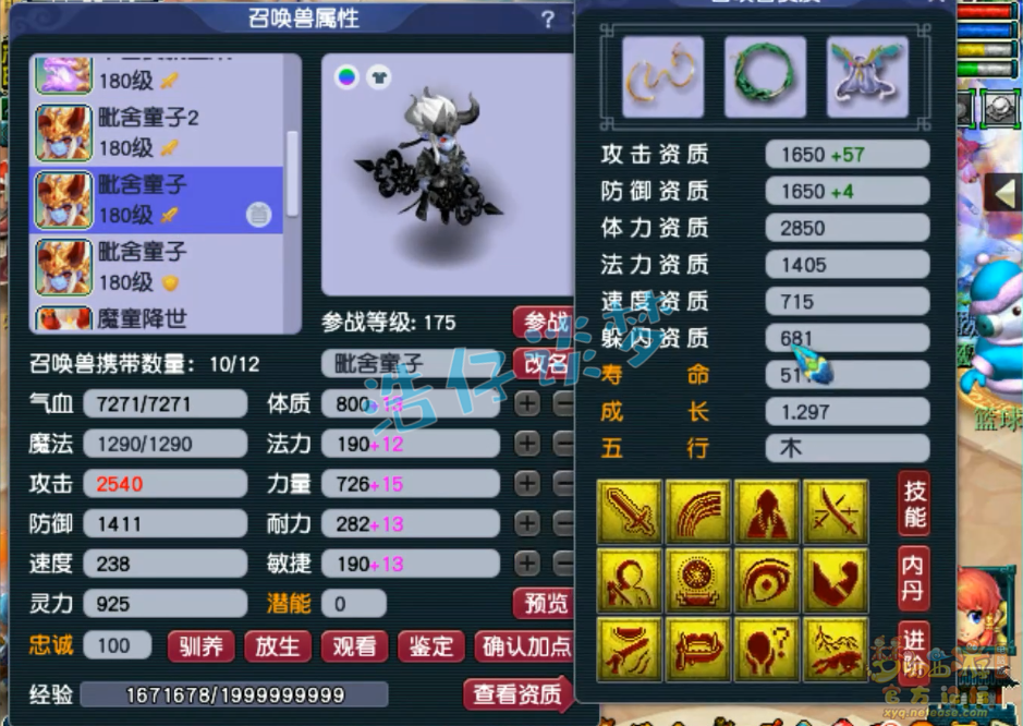 梦幻西游175服战花果山装备展示图