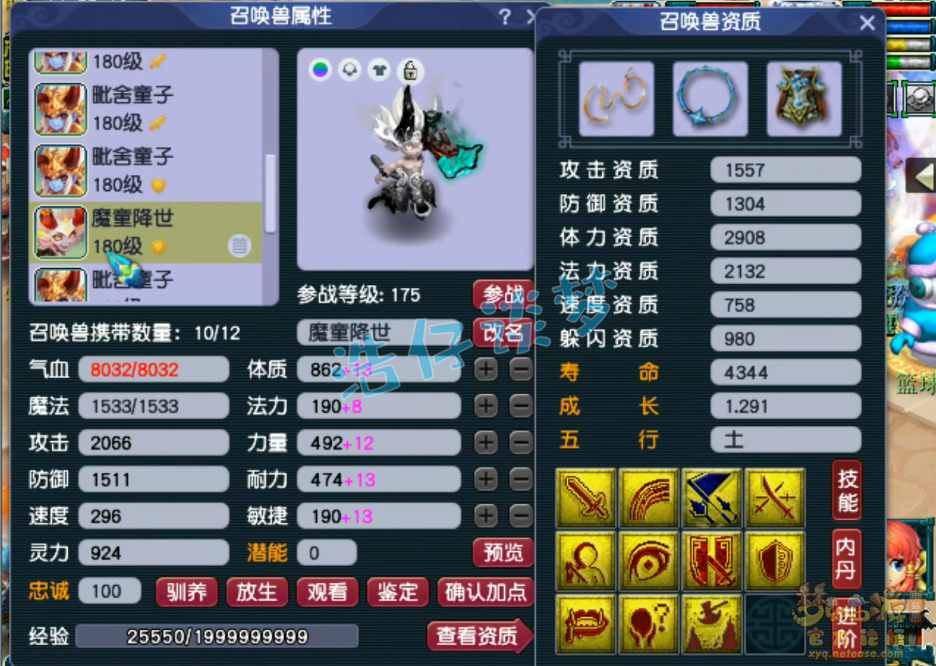 梦幻西游175服战花果山装备展示图