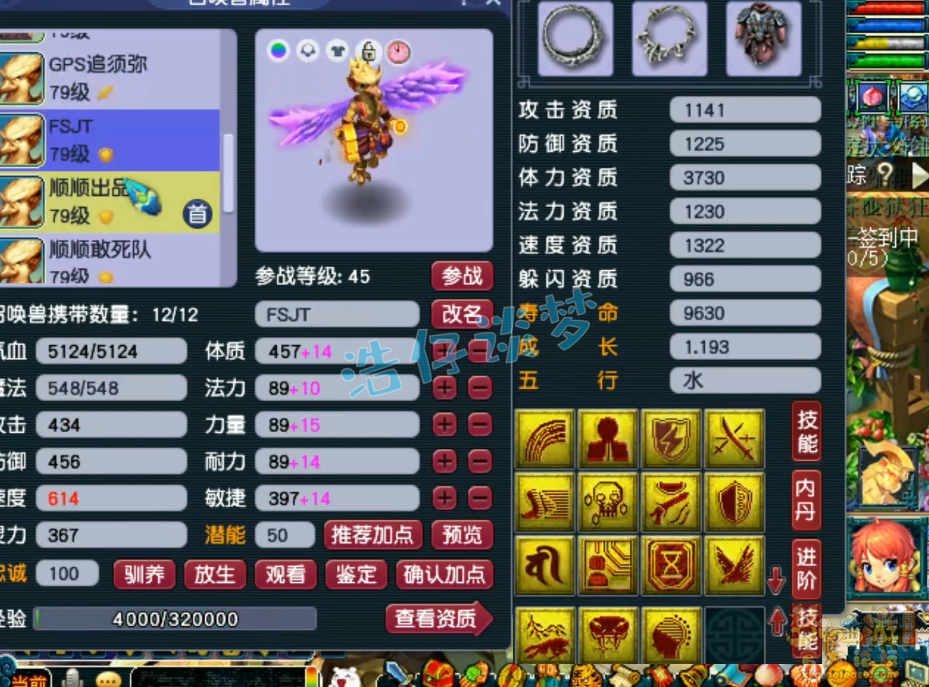 梦幻西游女儿村装备69级展示图