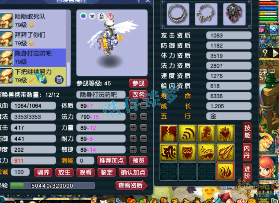 梦幻西游女儿村装备69级展示图