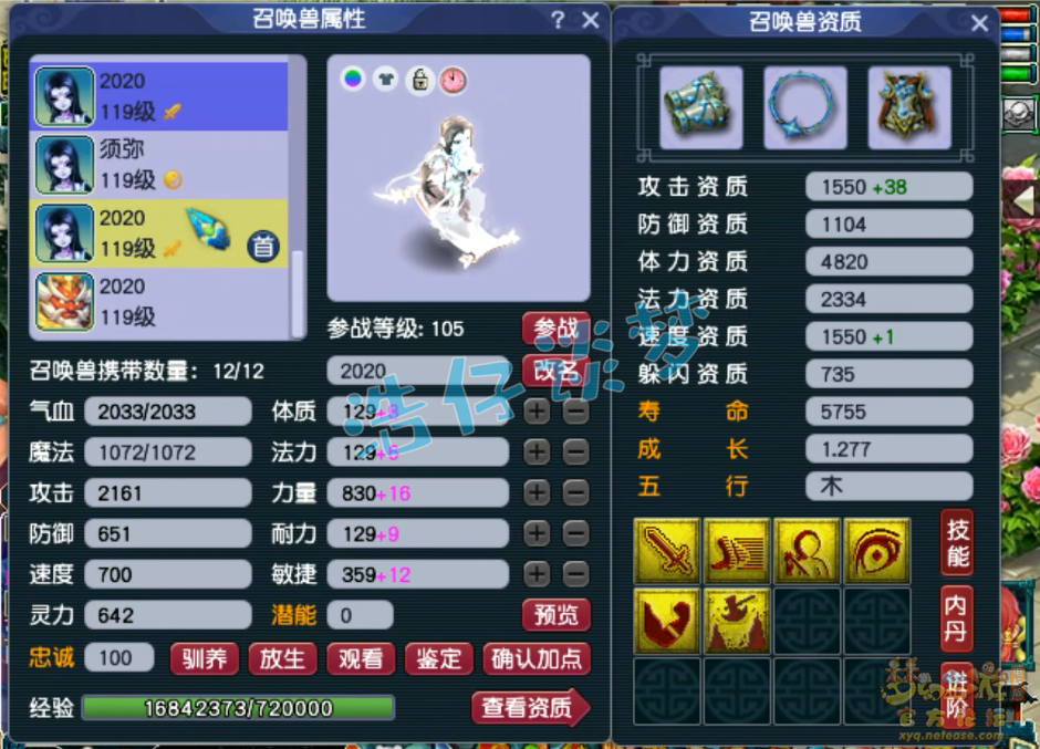 梦幻西游化生寺109装备展示图