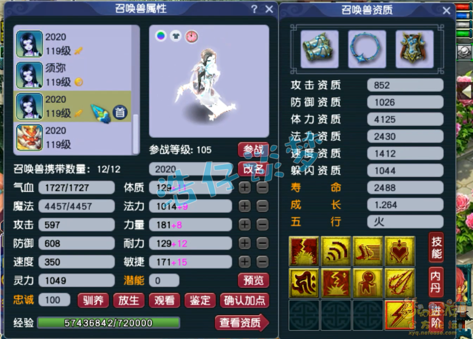 梦幻西游化生寺109装备展示图